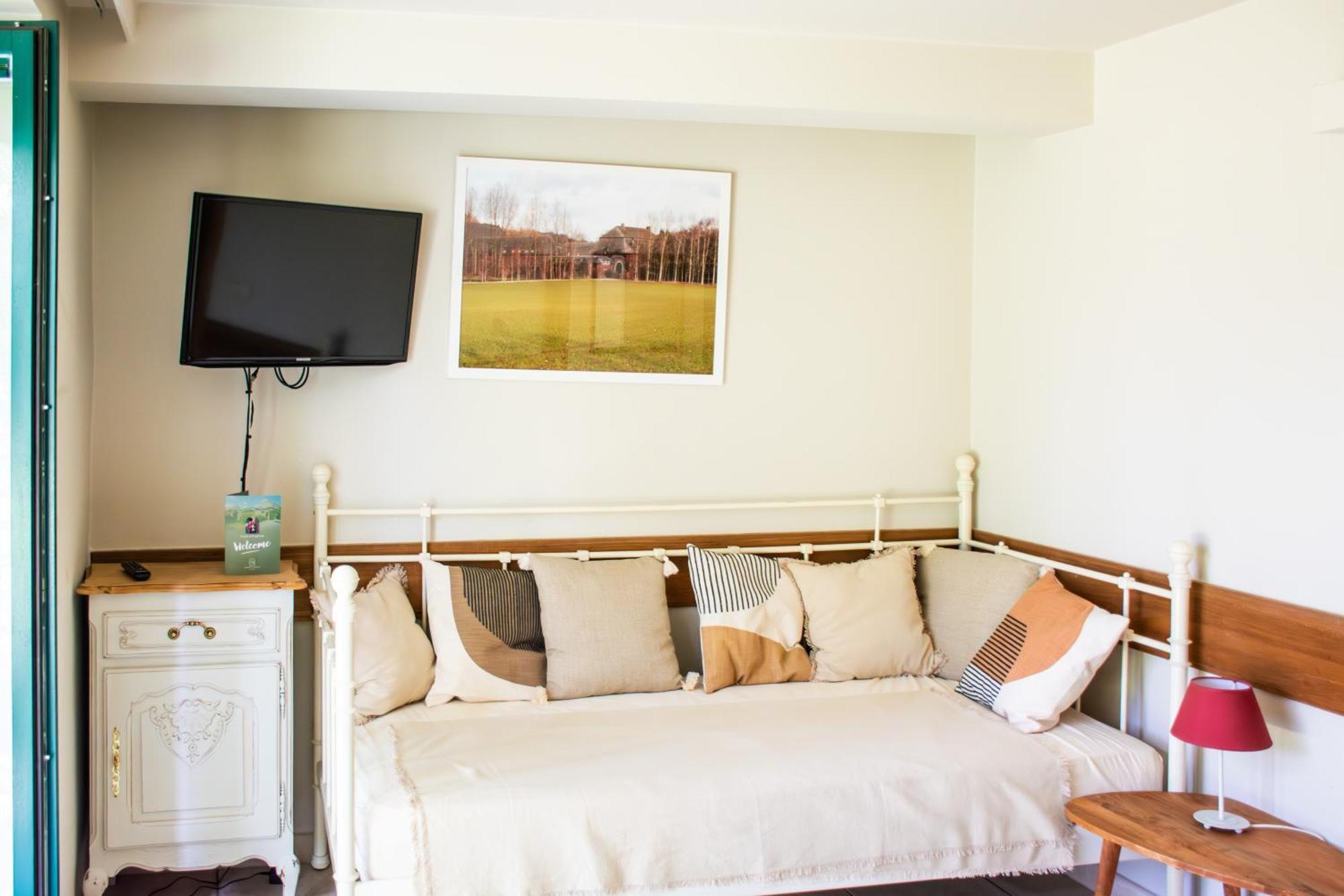 B&B La Ferme De L'Hoste Wavre Ruang foto
