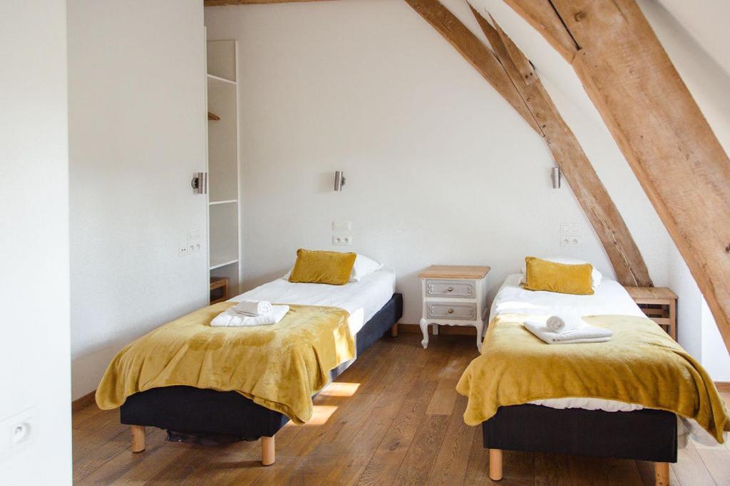B&B La Ferme De L'Hoste Wavre Bagian luar foto